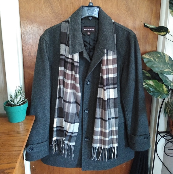 Was $108!! 🥳HP!🥳NWOT Michael Kors men's peacoat - Picture 16 of 16